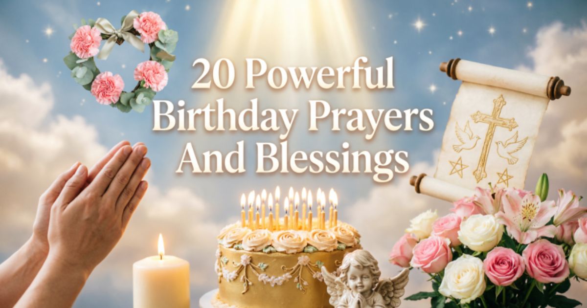 20 Powerful Birthday Prayers And Blessings