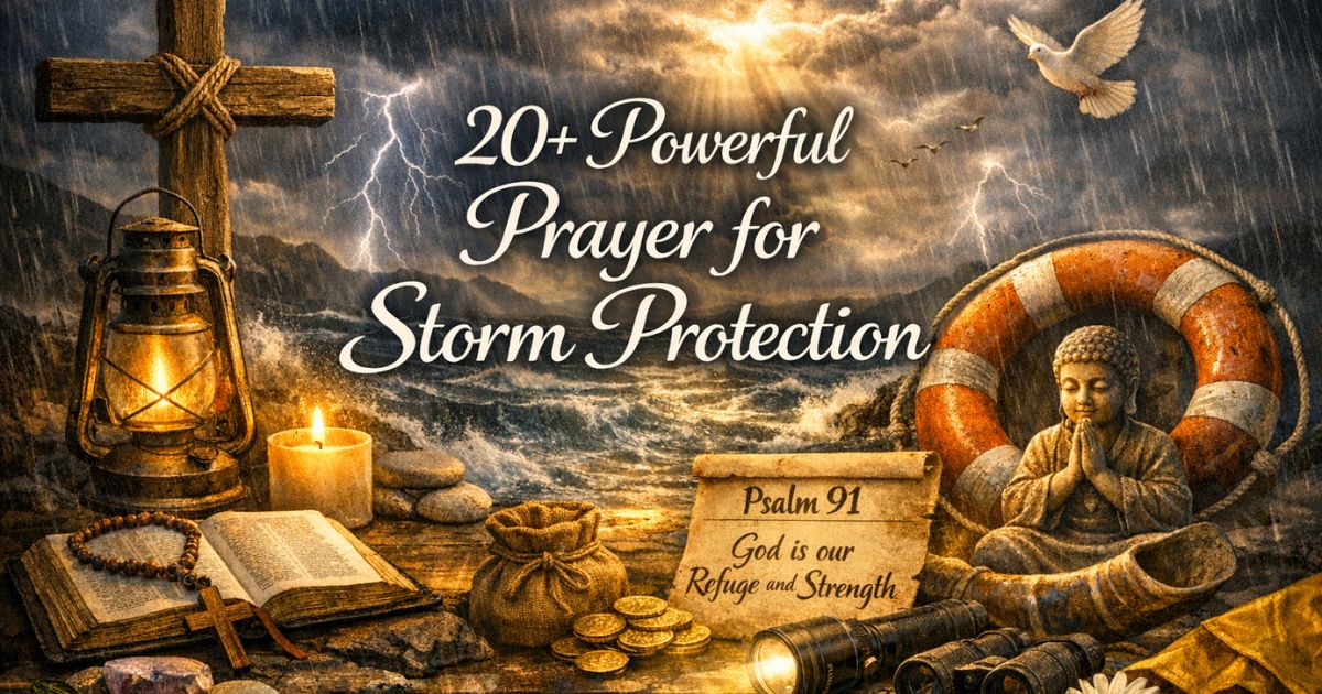 20+ Powerful Prayer for Storm Protection