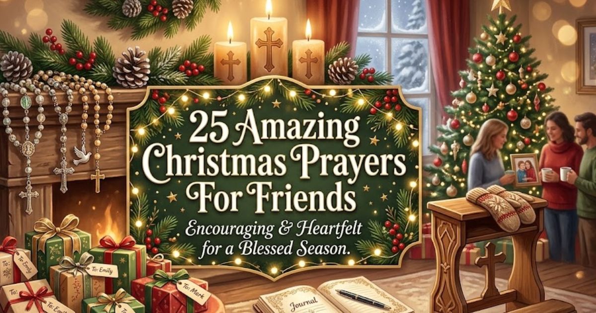 25 Amazing Christmas Prayer For Friends