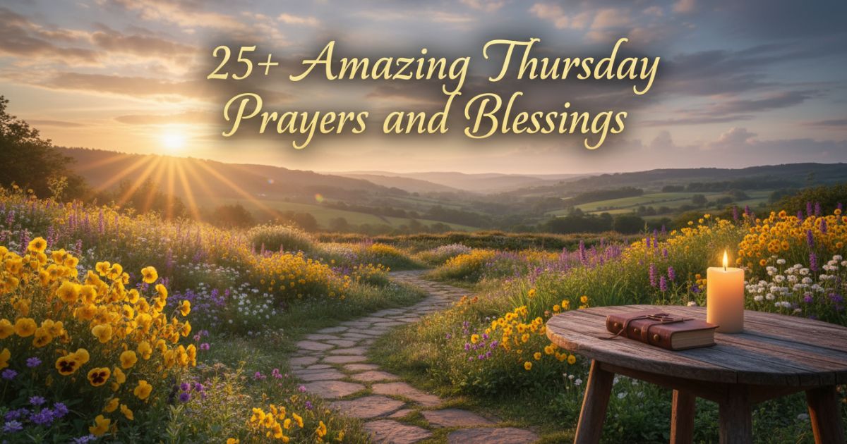 25+ Amazing Thursday Prayers and Blessings