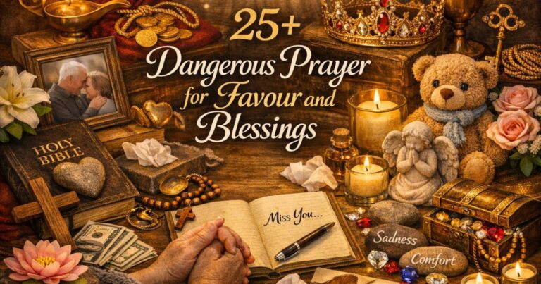 25+ Dangerous Prayer for Favour and Blessings