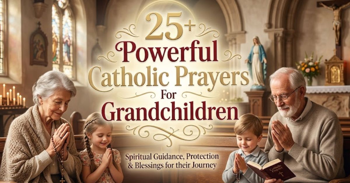 25+ Powerful Catholic Prayers For Grandchildren