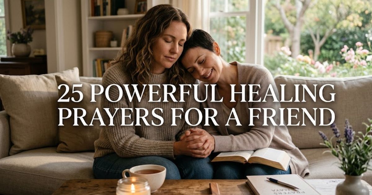 25 Powerful Healing Prayers For A Friend