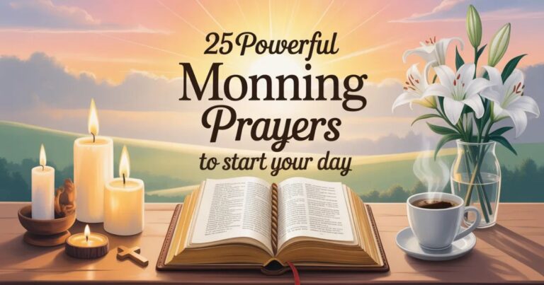 25 Powerful Monday Morning Prayers To Start Your Day