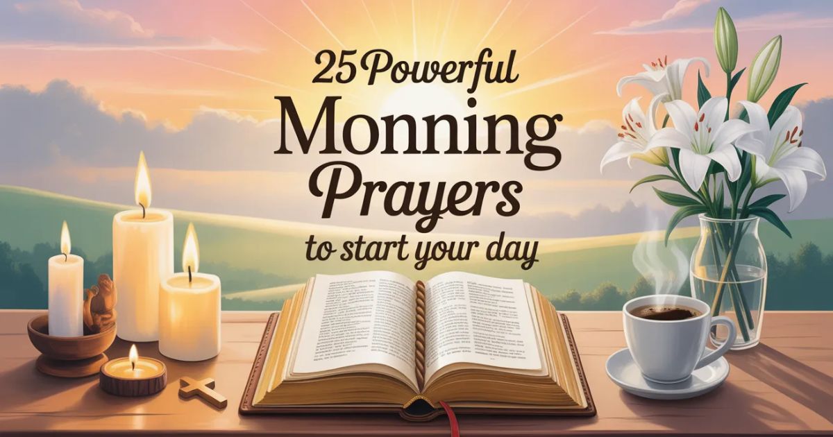 25 Powerful Monday Morning Prayers To Start Your Day
