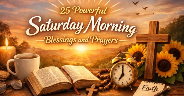 25 Powerful Saturday Morning Blessings and Prayers