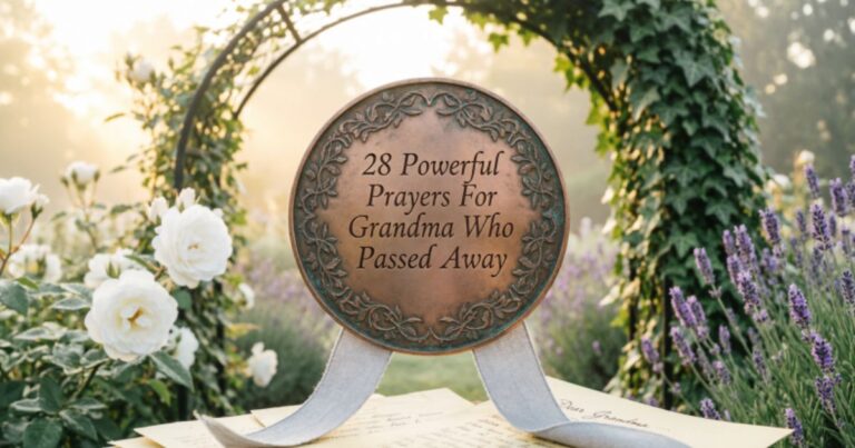 28 Powerful Prayers For Grandma Who Passed Away