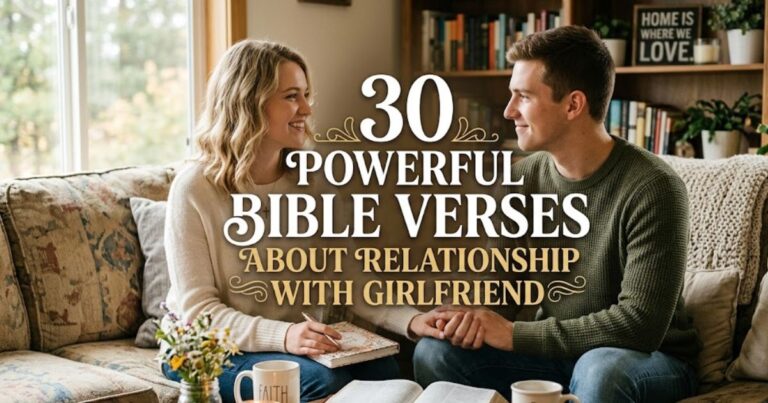 30 Powerful Bible Verses About Relationship with Girlfriend
