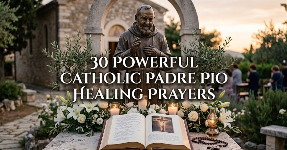 30 Powerful Catholic Padre Pio Healing Prayers