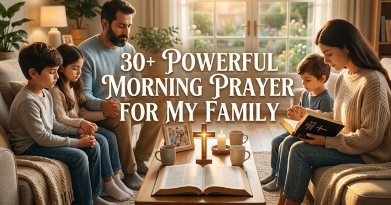 30+ Powerful Morning Prayer For My Family