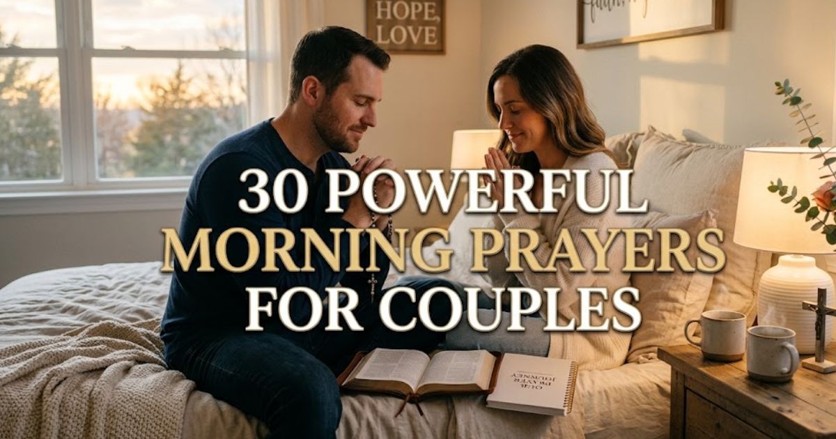 30 Powerful Morning Prayers For Couples