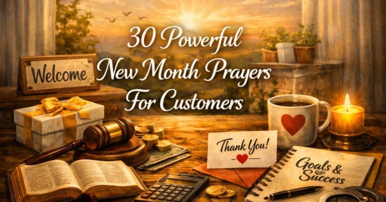 30 Powerful New Month Prayers For Customers
