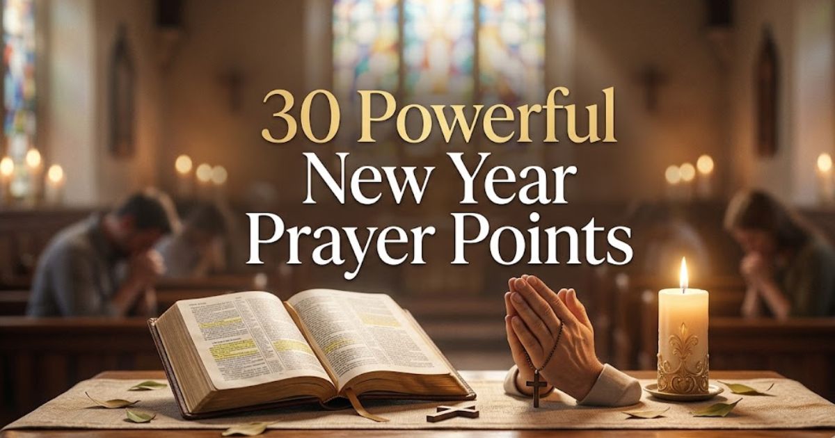 30 Powerful New Year Prayer Points