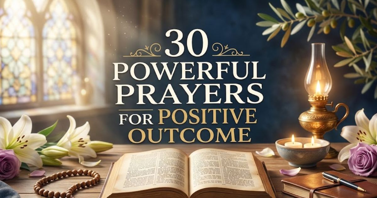 30 Powerful Prayers For Positive Outcome