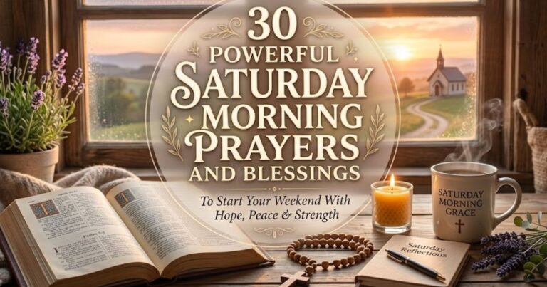 30 Powerful Saturday Morning Prayers and Blessings