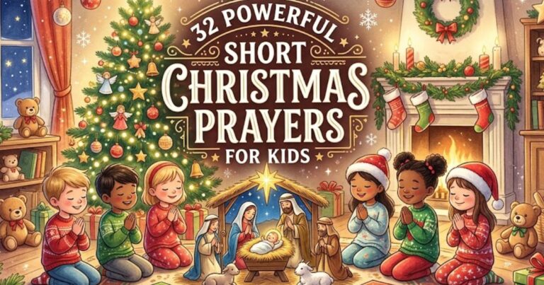 32 Powerful Short Christmas Prayers For Kids