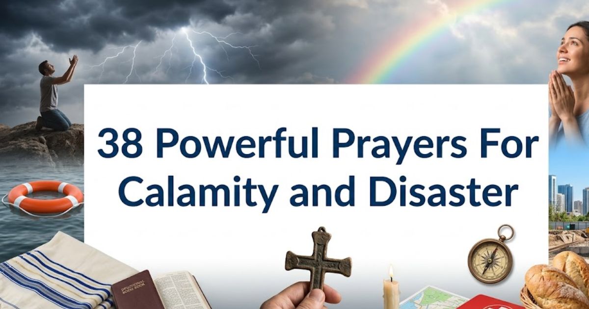 38 Powerful Prayers For Calamity and Disaster