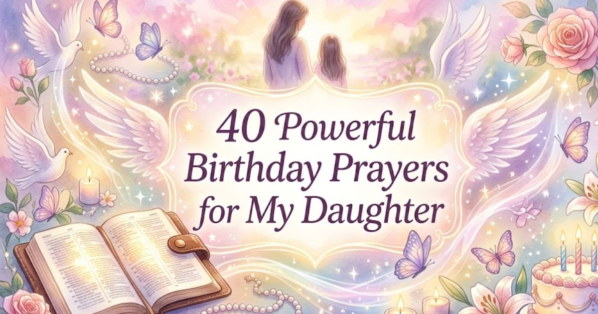 40 Powerful Birthday Prayers for My Daughter