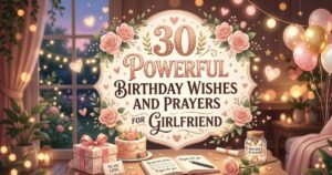 30 Powerful Birthday Wishes and Prayers for Girlfriend