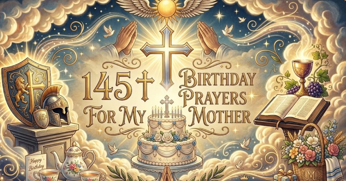 145 + Birthday Prayers For My Mother