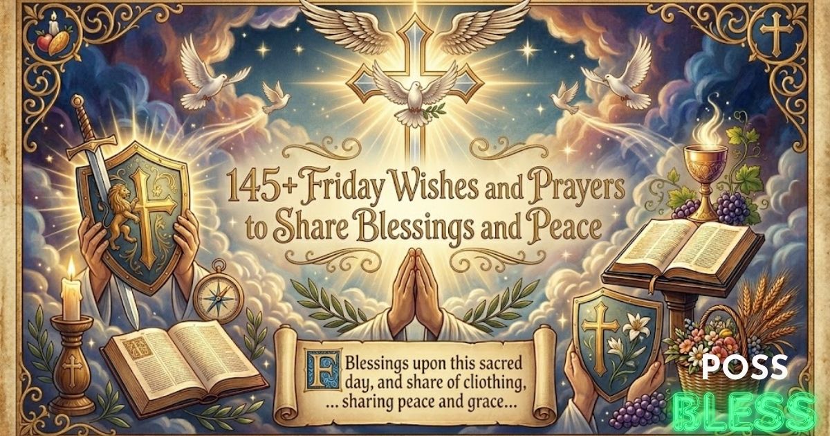 145+ Friday Wishes and Prayers to Share Blessings and Peace