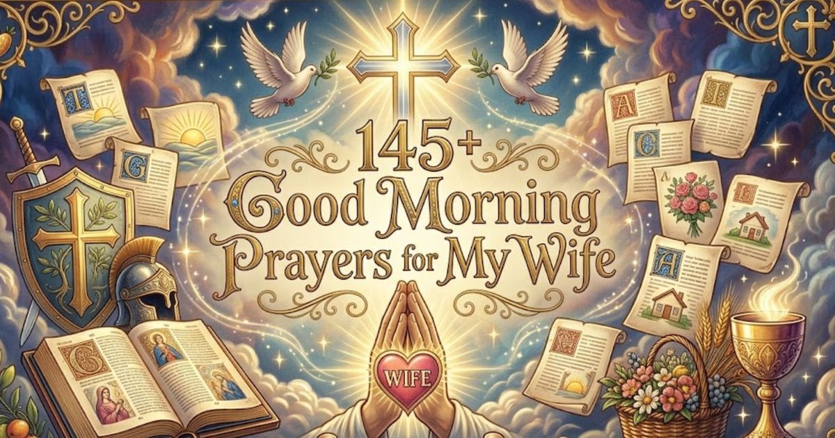 145+ Good Morning Prayers for My Wife