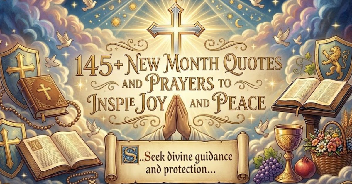 145+ New Month Quotes and Prayers to Inspire Joy and peace
