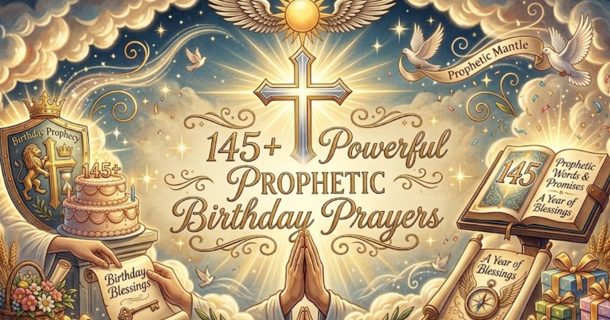 145+ Powerful Prophetic Birthday Prayers