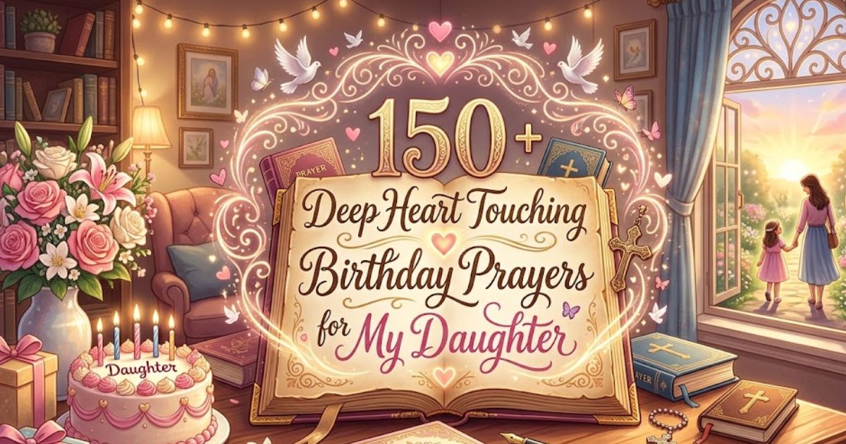 150 + Deep Heart Touching Birthday Prayers for My Daughter