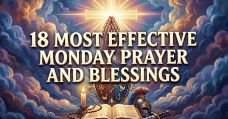 18 Most Effective Monday Prayer And Blessings