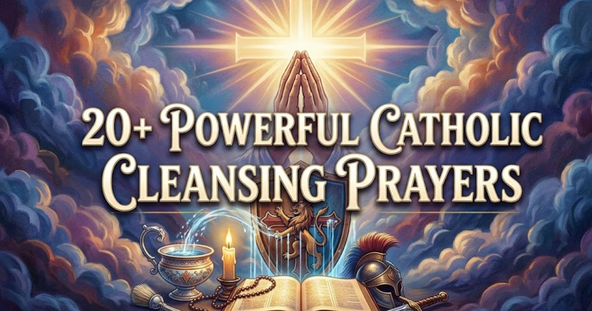 20+ Powerful Catholic Cleansing Prayers