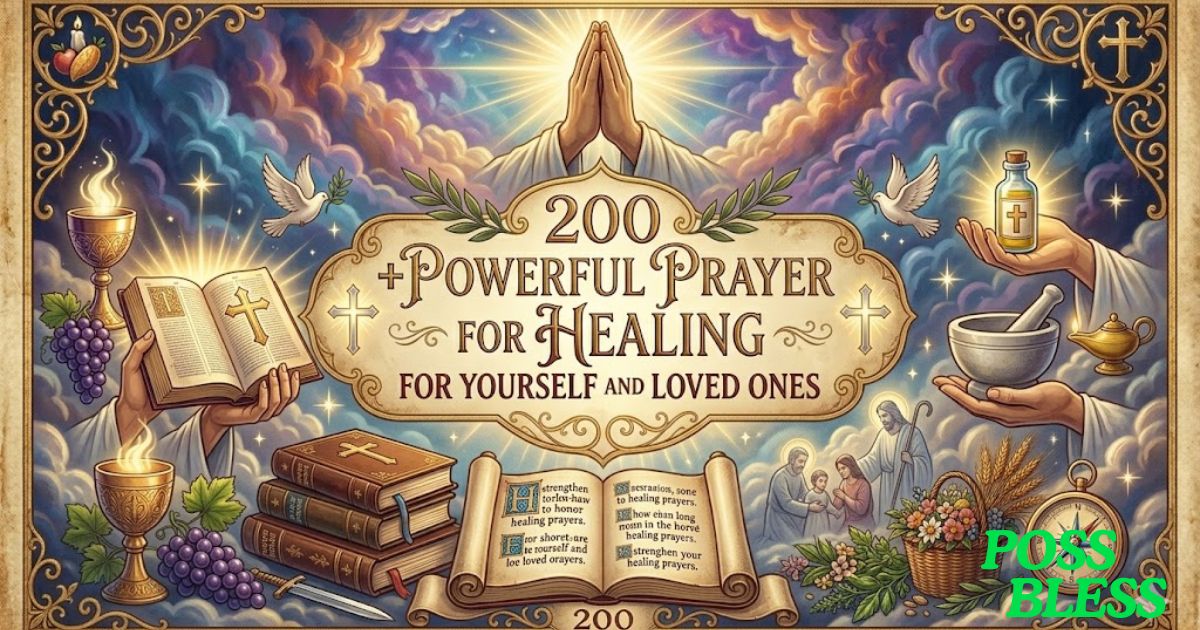 200 +Powerful Prayer for Healing for Yourself and Loved Ones