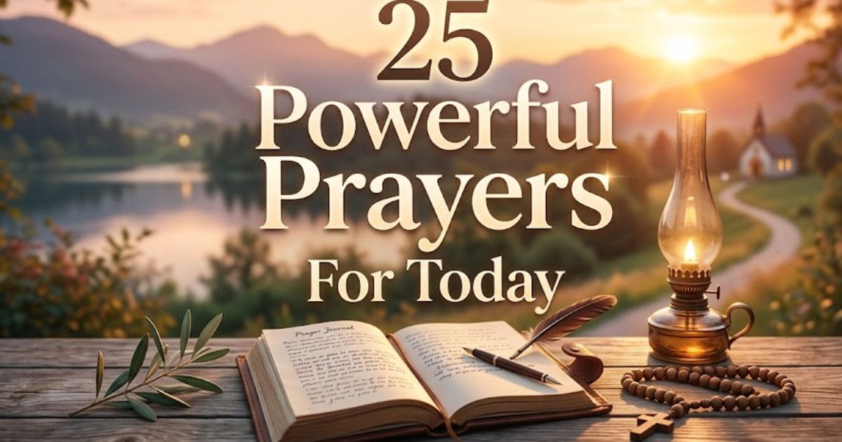 25 Powerful Powerful Prayer For Today