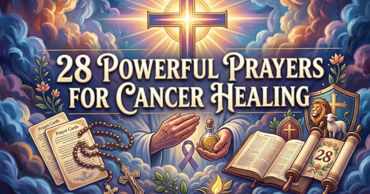 28 Powerful Prayers for Cancer Healing