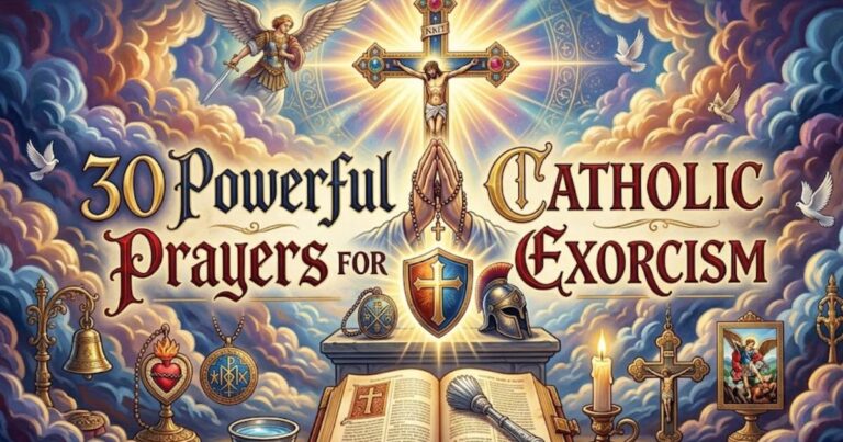 30 Powerful Catholic Prayers for Exorcism