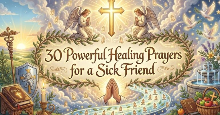 30 Powerful Healing Prayers for a Sick Friend