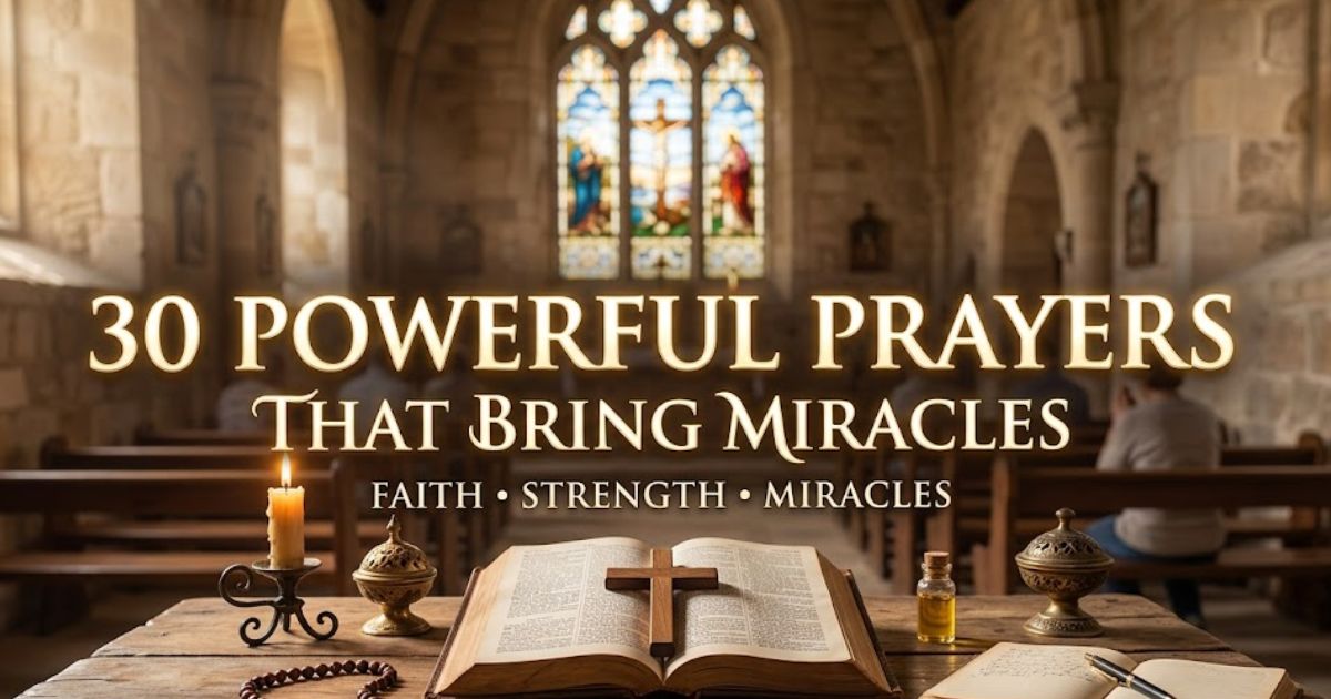 30 Powerful Prayers That Brings Miracles