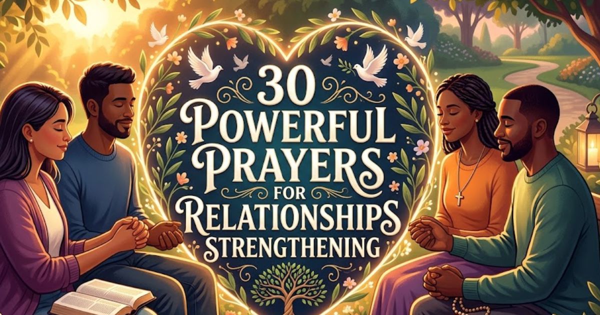 30 Powerful Prayers for Relationships Strengthening