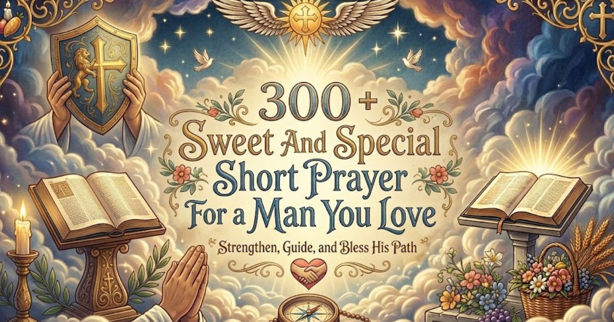 300 + Sweet And Special Short Prayer For a Man You Love