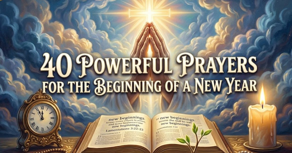 40 Powerful Prayers For The Beginning of A New Year