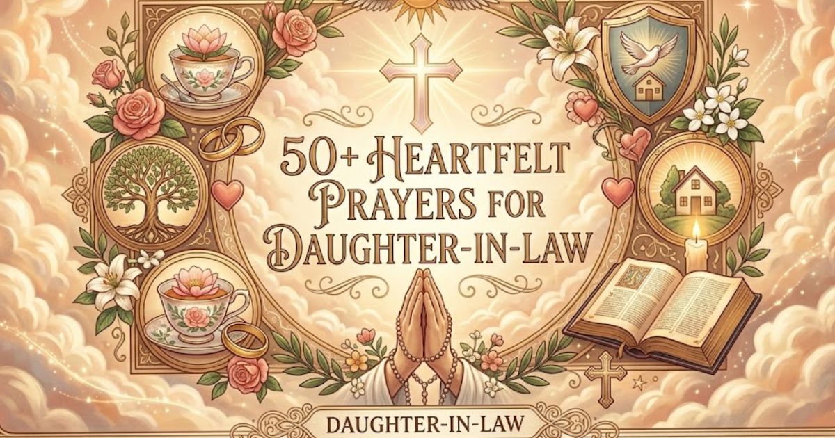 50+ Heartfelt Prayers for Daughter-In-Law