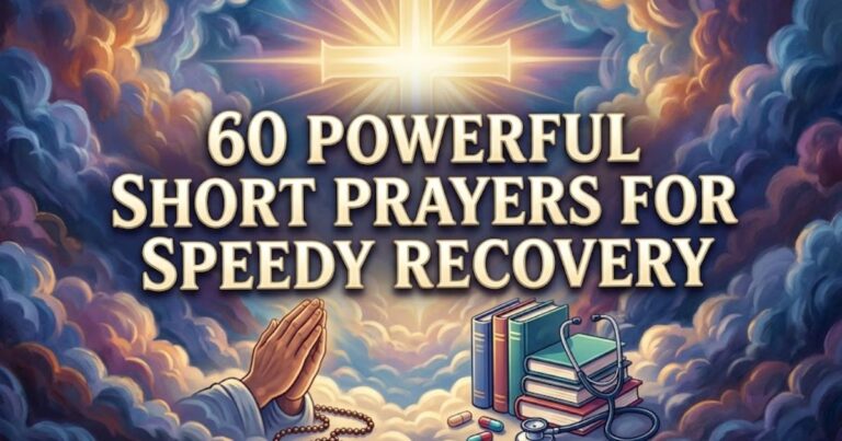 60 Powerful Short Prayers for Speedy Recovery