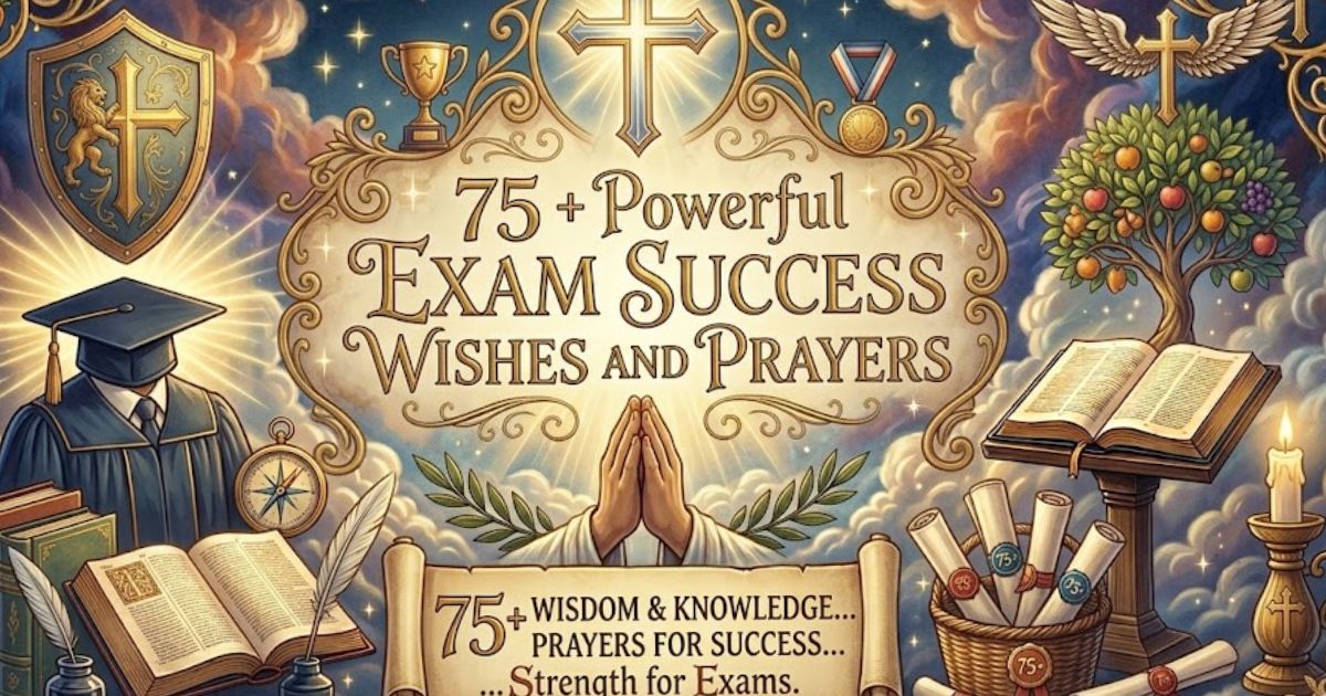 75 + Powerful Exam Success Wishes And Prayers