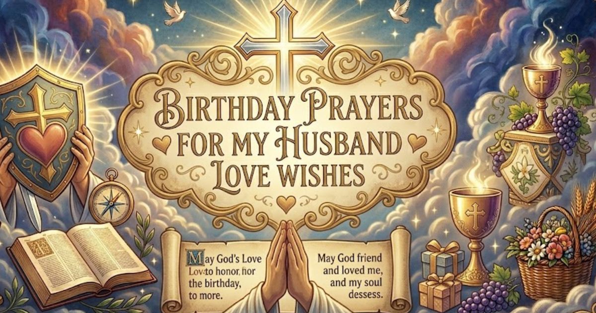 Birthday Prayers for My Husband Love Wishes