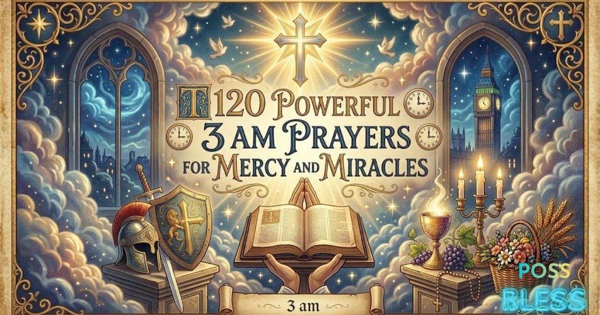 120 Powerful 3 am Prayers For Mercy And Miracles