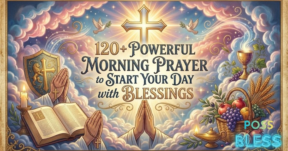 120+ Powerful Morning Prayer to Start Your Day with Blessings
