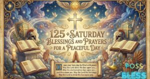 125 +Saturday Blessings And Prayers For A Peaceful Day