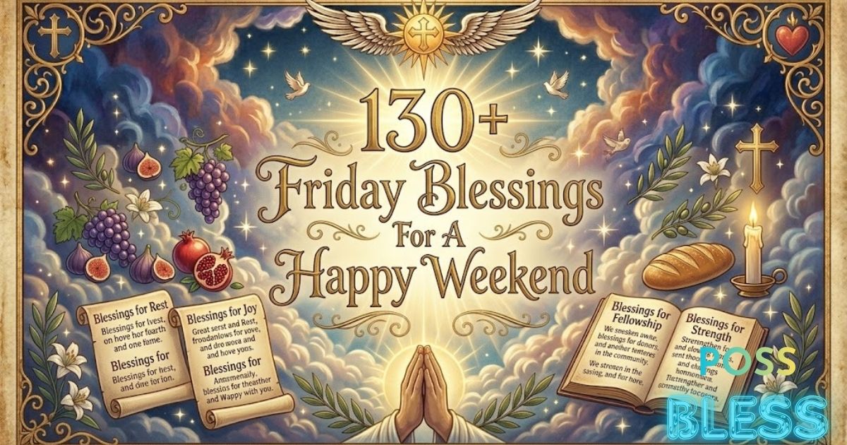 130+ Friday Blessings For A Happy Weekend
