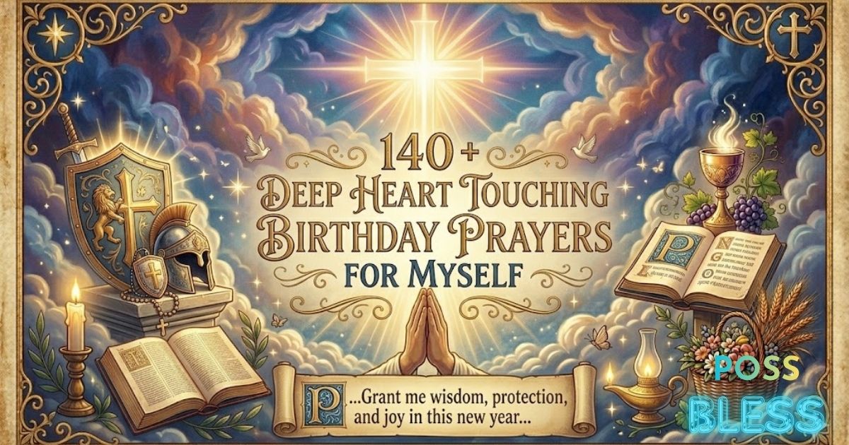 140 + Deep Heart Touching Birthday Prayers For Myself