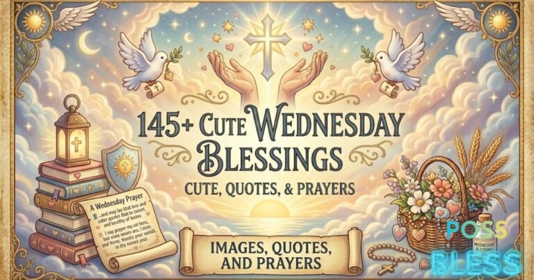 145+ Cute Wednesday Blessings Images, Quotes, And Prayers